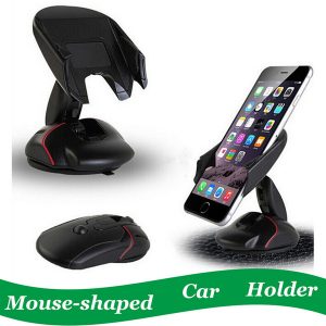 creative car phone holder one touch deformation mouse dashboard stand for huawei p10 lite lenovo p780 phone stent suction cup bracket for p8