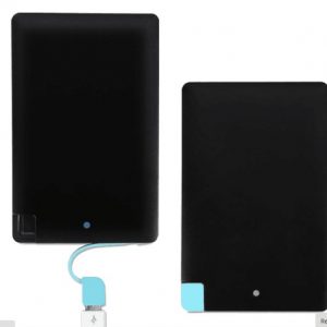 credit card power bank ultra thin 2600mah portable charger battery bank mini powerbank case backup power pack