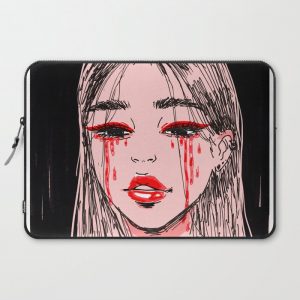 cry baby Computer Cover by giullanadraws - Laptop Sleeve - 15"