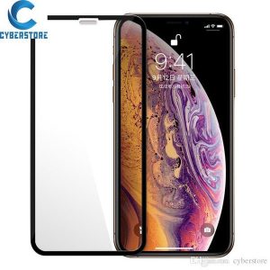 cyberstore full glue cover tempered glass screen protector for iphone 11 pro max xs max x xr 8 7 6 plus samsung