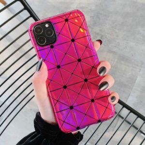 designer diamond phone case for iphone 11promax fashion geometric diamond iphone xr xsmax 6 7 8 check case back cover with 7 styles