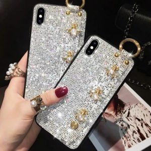 designer luxury phone case for iphone 11/ 11pro/11promax xs max xr x/xs 7p/8p fashion samsung s10 s10p s9 note9 anti-fall wristband case