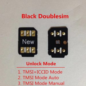 dhl double-sim unlock card for ios 13.x all iphone and gsm wcdma lte 4g auto pop-up menu turbo sim