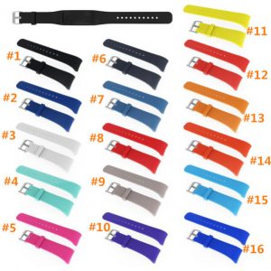 dhl silicone sport band for samsung gear fit 2 sm-r360 fitness band wearable rubber bracelet wrist strap r360