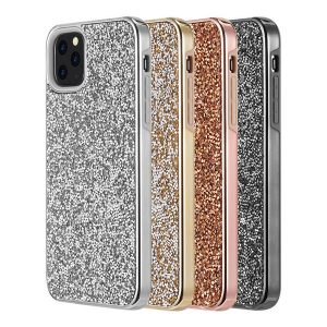 diamond glitter bling hybrid 2 in 1 tpu pc case for iphone 11 pro max xr xs max 8 7 6 6s samsung s8 s9 s10 5g plus s10e note 9 10 10+