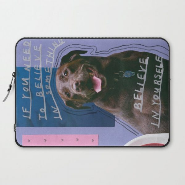 dog knows best Computer Cover by demii whiffin - Laptop Sleeve - 15"