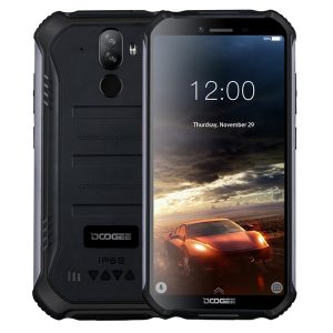 doogee s40 2gb+16gb mobile phone waterproof 4650mah dual back cameras 5.5 inch android 9.0 mtk6739 quad core smartphone dual sim