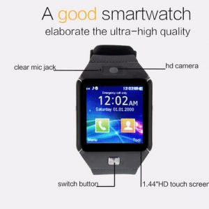 dz09 smart watch wrisbrand android smart sim intelligent mobile phone watch can record the sleep state smart watch 50pcs