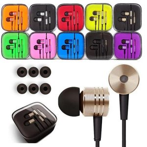 earphone 3.5mm metal headphone universal noise cancelling in-ear headset for samsung smart android phone