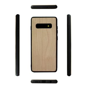 eco-friendly solid wood case for samsung galaxy s10 s10lite s10 plus s10e mobile phone case wooden bamboo soft tpu shock-proof bumper cover