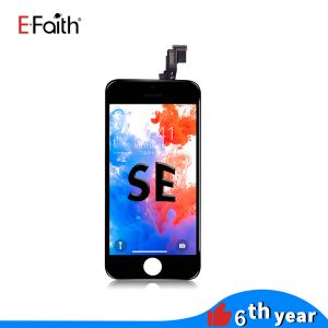 efaith black / white lcd screen display for iphone 5se screen digitizer replacement parts & with dhl