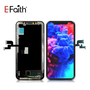 efaith flexible oled quality lcd display for iphone x perfect quality good screen replacement repair parts with dhl shipping