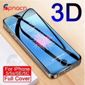 ell ell 9h anti-burst protective glass on the for iphone 5 6 7 8 tempered screen protector glass for iphonexs xr 11 pro film case