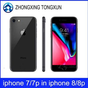 elling 2019 unlocked iphone 7 in 8 style mobilephone 5.5 inch 128gb 256gb iphone 7 plus refurbished in iphone 8 plus housing cellphone