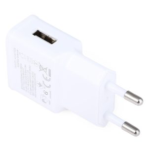 eu plug wall charger usb single port charging adapter for travel home