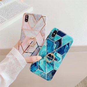 evip rhombus marble phone case for iphone 11 11 pro 11pro max soft silicone cover for iphone 6 6s 7 8 plus coque