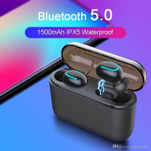 evip wireless bluetooth headphones q32 cell phone earphones headsets with 1500mah power bank function stereo sports cordless edr handsfree