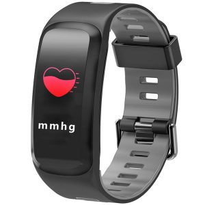 f4 smart bracelet blood pressure heart rate monitor smart watch bluetooth pedometer sports smart wristwatch for ios android watch