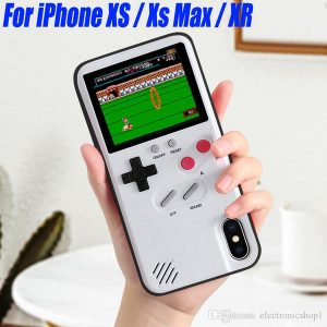 factoryprice color display 36 classic game phone case for iphone x xs max xr 6 7 8 plus console game boy soft cover for iphone 11 pro max