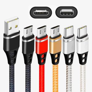 fast speed type c usb cable 1m 3ft 2.4a quick charging usb c micro usb cables wire for samsung htc lg android phone