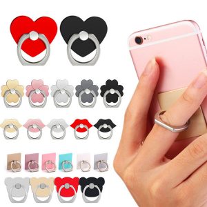 finger ring cell phone ring holder bracket metal lazy ring buckle mobile phone bracket 360 degree stand holder for universal mobile iphone