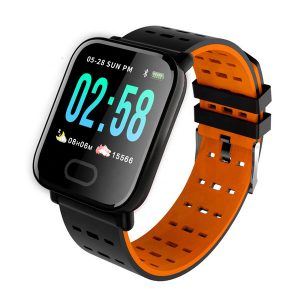 fitness tracker blood oxygen boold pressure smart watches color touch screen waterproof with heart rate monitor smart watch