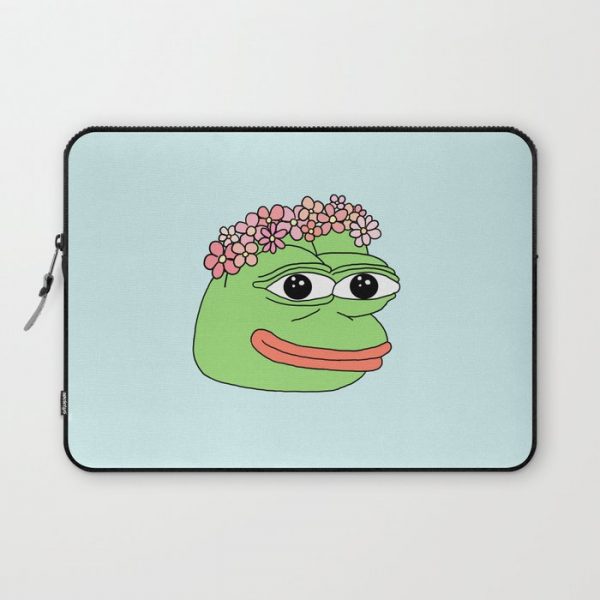 flower pepe Computer Cover by bonudesu - Laptop Sleeve - 13"