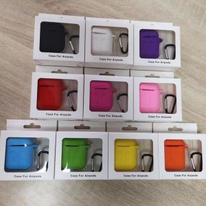 for apple airpods silicone case soft tpu ultra thin protector cover sleeve pouch for air pods earphone silicon case dhl