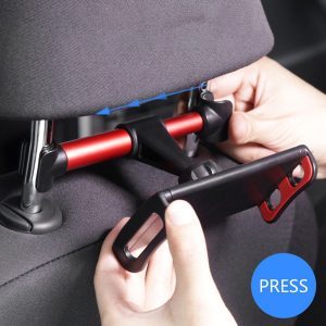 for car rear pillow phone holder multifunctional lazy rotating vehicle seat headrest back tablet mounting bracket stand new