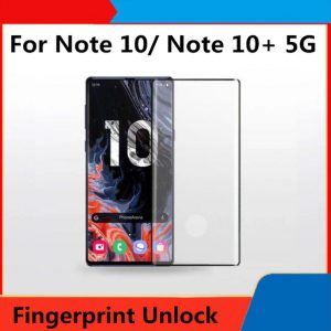 for galaxy note 10 5g s10 s10e note 9 s9 s8 plus 0.2mm 3d full screen tempered glass curved screen protector for s6 edge s7 edge note 10+