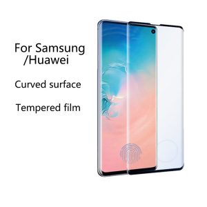 for huawei p30 pro mate20 30pro samsung s8 9 10 plus note8 10 explosion-proof glass film full-screen surface curved steel film 9h