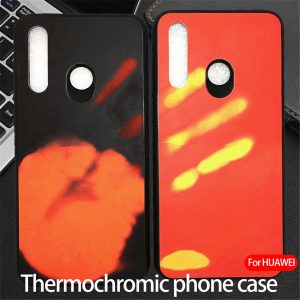 for huawei p30 pro phone case thermal induction color change mobile phone case silicone all inclusive drop protection cover