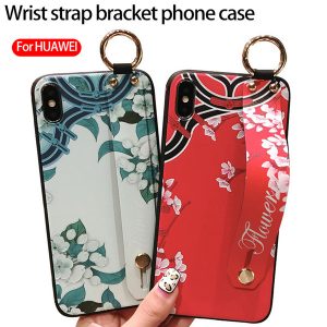 for huawei p30 pro phone case wristband bracket mobile phone case tpu soft edge drop protection cover