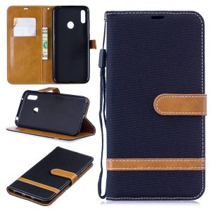 for huawei y7 honor 8c honor 10 lite case flip stand wallet cowboy colorful leather p frame phone cover for samsung