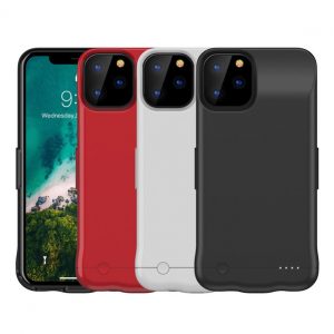 for iphone 11 pro max 5200 mah battery case portable phone backup rechargeable extended charger case with retail package