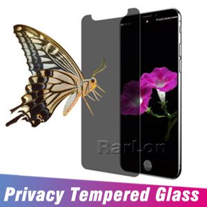 for iphone 11 pro max privacy screen protector shield anti-glare real tempered glass for iphone xs max xr x 8 7 6s plus without package