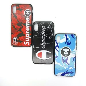 for iphone 11 pro xs max xr phone case hip hop trend brand 6 7 8 x plus champion camouflage cell phone cases