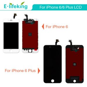 for iphone 6 & for iphone 6 plus lcd display touch screen digitizer full assembly replacement with dhl 100% no dead pixel