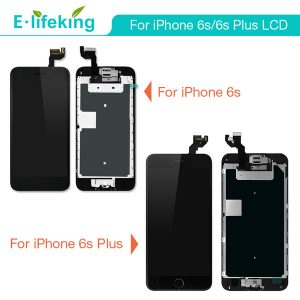 for iphone 6s 6s plus lcd displaiy screen assembly with home button & front camera touch screen for iphone 6s 6sp complete lcd