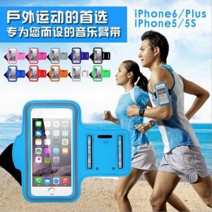 for iphone 6s armband case running gym sports arm band phone bag holder pounch cover case samsung s6 s6edge note5 note4 anti-sweat dirt