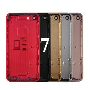 for iphone 7 7g 4.7" and iphone 7g" housing battery cover door rear cover chassis frame back cover housing