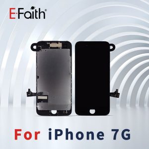 for iphone 7 balck / white display lcd with touch screen digitizer replacement+front camera & dhl shipping