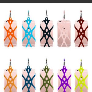 for iphone x phone case universal silicone lanyard phone case portable outdoor shatter-resistant phone shell support 2pcs delivery