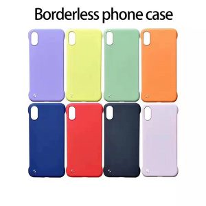 for iphone xs max phone case borderless matte mobile phone case ultra-thin anti-drop protection cover support 10pcs delivery