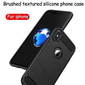 for iphone xs max phone case silicone soft case protective cover tpu anti-fall support 10pcs delivery