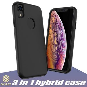 for new iphone 2019 xs max xr xs hybrid case 3 in 1 design phone case for note 10 s10 plus robot protector cover case with opp bag