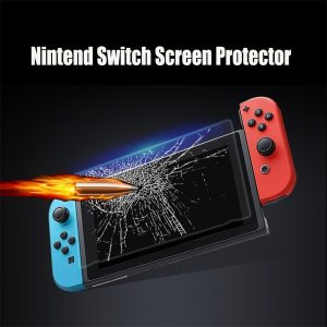 for nintendo switch lite tempered glass screen protector protective film case cover 2.5d 9h console consola ns accessories