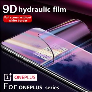 for oneplus phone film screen protector hydrogel film full cover soft for oneplus 5 5t 6t 7 7pro support 2pcs delivery