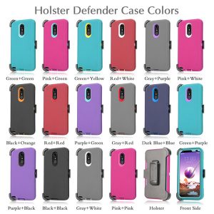 for samsung a10e a20 lg k40 stylo 5 iphone xs max 7 8 plus 6s defender case armor holster cover moto z4 play g7 with belt clip