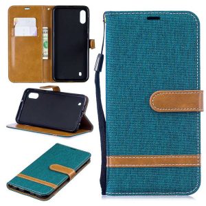 for samsung galaxy m10 note9 a750 case flip stand wallet cowboy colorful leather p frame phone cover for samsung